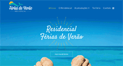 Desktop Screenshot of feriasdeverao.com.br