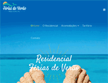 Tablet Screenshot of feriasdeverao.com.br
